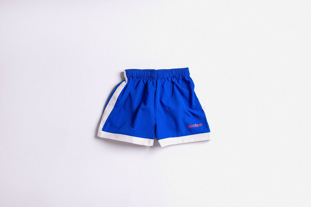 THE CHASE SWIM SHORT in BLUE